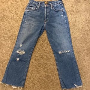 MOTHER Denim - The Tripper Ankle Fray - 27